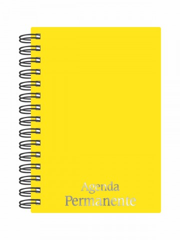 Agenda Permanente Wire-o Amarelo Verão