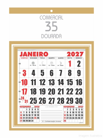 Comercial 35 - Dourado