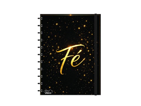 Caderno Graf-Disco Estampado Fé