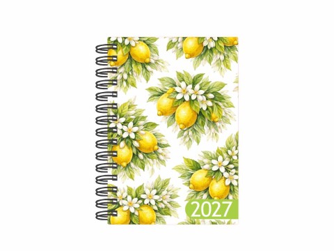 Agenda e Mini Agenda Estampa - Limão siciliano