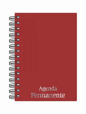 Agenda Permanente wire-o Vinho