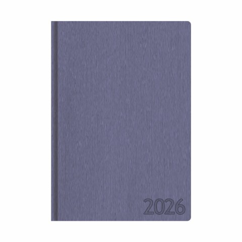 Agenda 2026 Costurada Escovada Azul