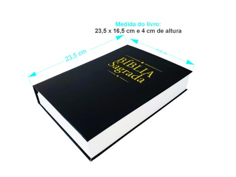 Livro Fake - Costurado e Estamapado Biblía