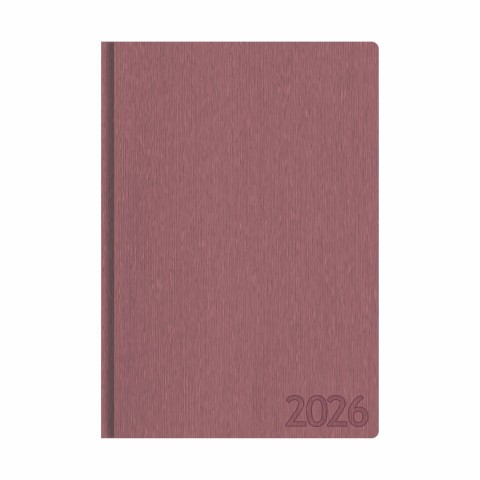 Agenda 2026 Costurada Escovada Vinho