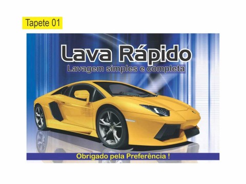 Tapete de Papel Automotivo - Modelo 01