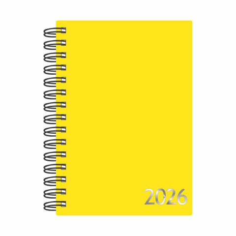 Agenda 2026 Amarelo wire-o