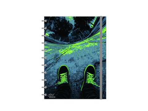 Caderno Graf-Disco Estampado Tênis