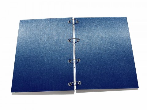Caderno Argolado Azul