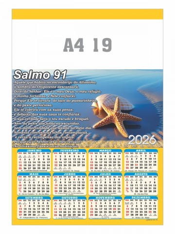 Calendário - A4 19