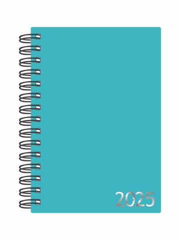 Agenda 2025 Azul Tiffany Wire-o