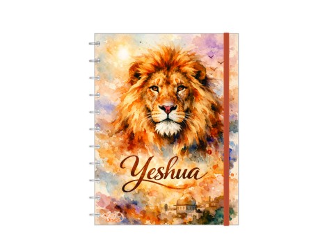 Caderno Graf-Disco Estampado Yeshua