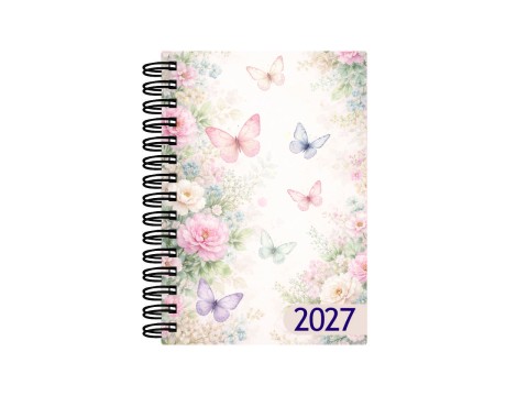 Agenda Estampa - Jardim Borboletas