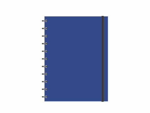 Caderno Graf-Disco Azul Marinho