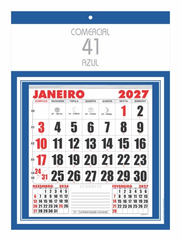 Comercial 41 - Azul