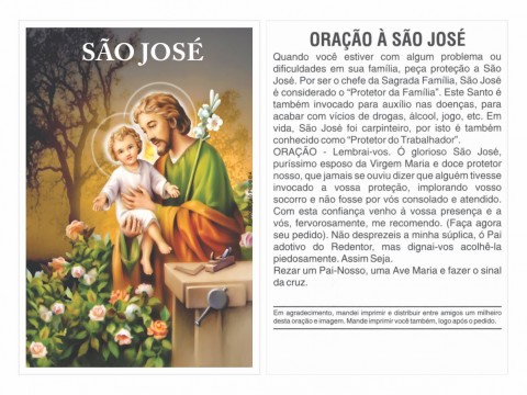 Oração de Promessa - São José