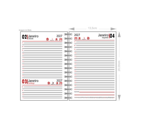 Agenda Estampa - Fé