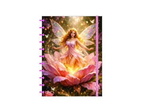 Caderno Graf-Disco Estampado Fada