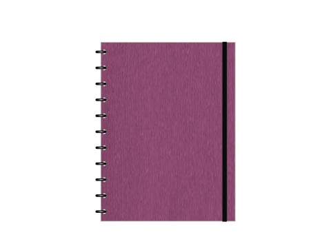 Caderno Graf-Disco Escovado Vinho