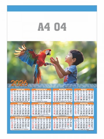 Calendário - A4 04