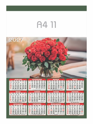 Calendário - A4 11