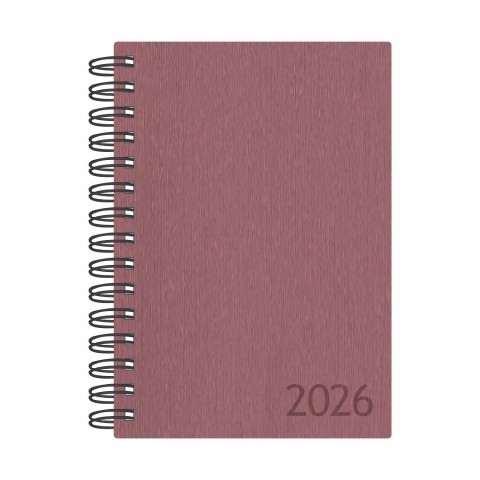 Agenda 2026 wire-o Escovada Vinho
