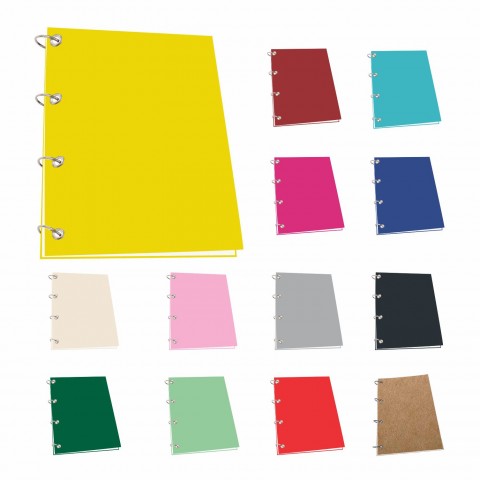 Caderno Argolado Color