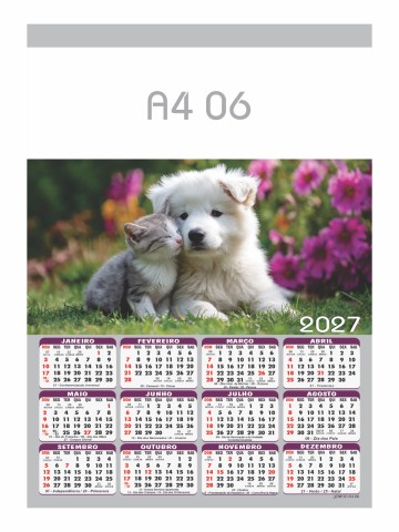 Calendário - A4 06